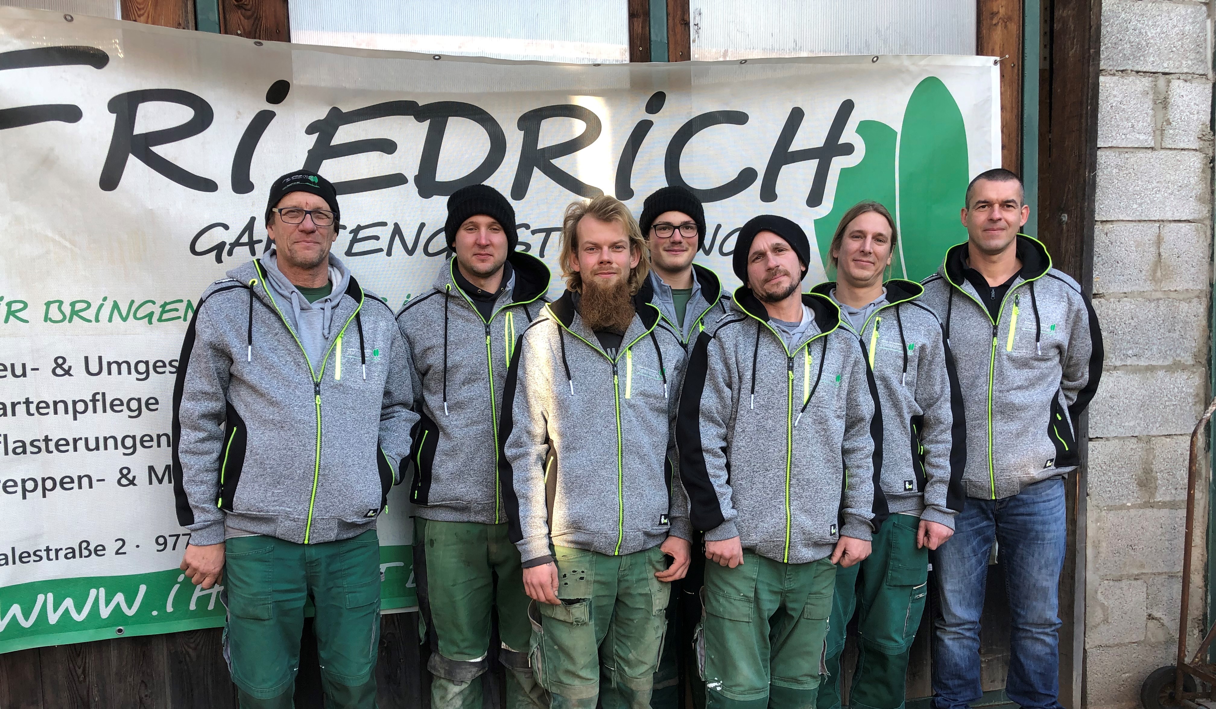 Das Team von Garten-und Landschaftsbau Friedrich GbR